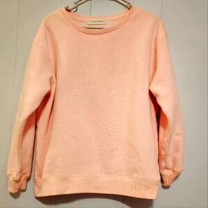 Peach Sweater by the Brand Ocean Drive- Size Small